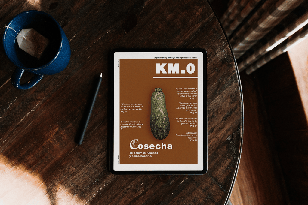 Mockup de KM.0 adaptada a tablet